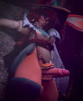 League Of Legends Futanari Scene: Aurora (League Of Legends), Big Arch and Bunny Ears