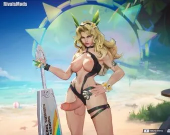 Magik (Marvel) — 1Futa, Big Breasts and Big Penis