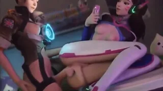 Futa Tracer Fucking Futa D.Va Overwatch Futa Porn