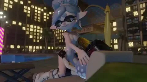 Pearl — Futa On Female, Futanari and Shiver (Splatoon)