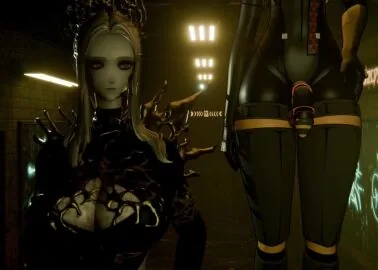 Code Vein Futanari Scene: 1Futa, 2Girls and 2Koma