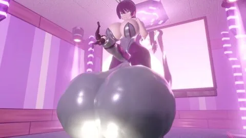 1Futa, 1Futanari and Big Breasts Futanari Scene