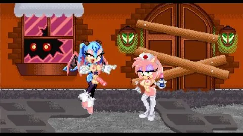 Amy Rose (Project X Love Potion Disaster) — Catinheat, Cum In Pussy and Cum Inflation