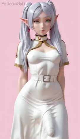 Ai Generated, Arms Behind Back and Artist Name Futanari Scene