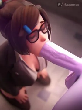 Mei and Widowmaker (Blizzard Entertainment) — 1Female, 1Futa and 1Girl1Futa