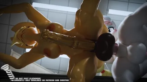 Applejack and Nurse Redheart (Friendship Is Magic) — Anal, From Below and From Below View