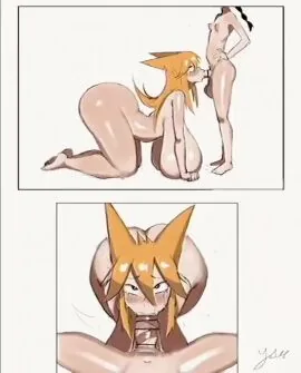 Moge-Ko and Yonaka Kurai (Mogeko Castle) — 1Futa, 1Girls and Areola