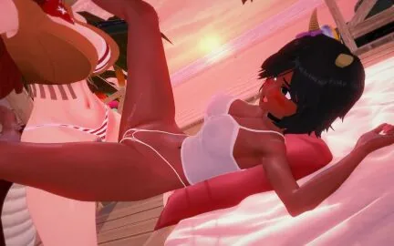Zentreya (Virtual Youtuber) — Cum In Pussy, Cum Inside and Female Orgasm