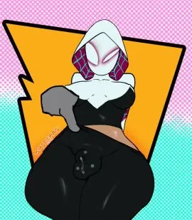 Gwen Stacy and Gwen Stacy (Marvel) — 1Futa, Balls and Bottom Heavy