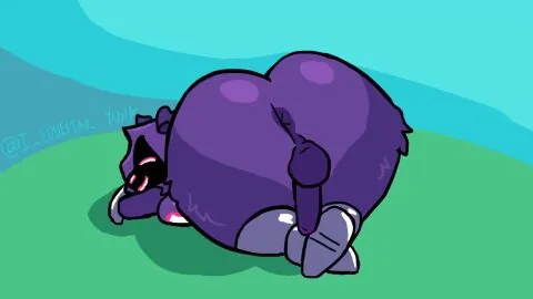 Epic Games Futanari Scene: 1Futa, Anthro and Anus