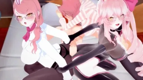 Fate/Grand Order Futanari Scene: 1Futa, Ass and Big Ass